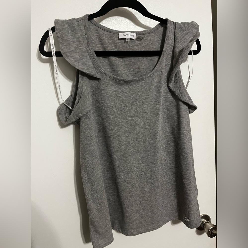 Size M, Calvin Klein cotton sleeveless shirt - Picture 10 of 17